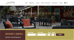 Desktop Screenshot of lasiesta.com.mx